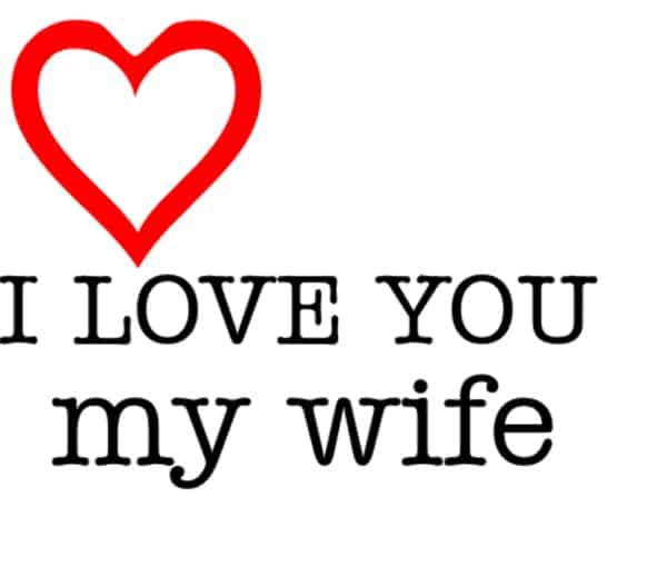 Love quotes for your wife