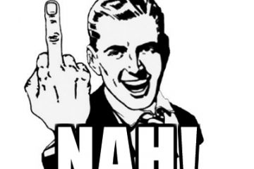 Naaaah Funny Middle Finger Images And Meme
