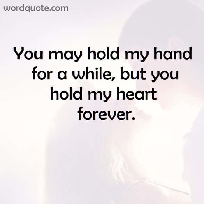 You Hold My Heart Forever Boyfriend Quote Images