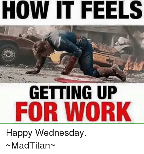 Facebook Happy Wednesday Meme For Work
