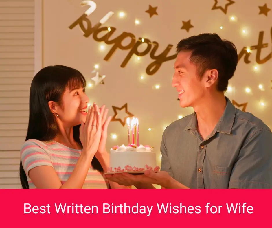 Best Written Birthday Wishes For Wife